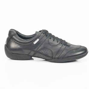 Portdance PD001 casual lederen danssneakers met splitzool 