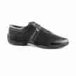 Portdance Pietro Street Premium Zwarte Unisex Danssneakers met Buitenzool