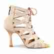 Portdance PD804 Pro Premium latin dansschoenen beige snake