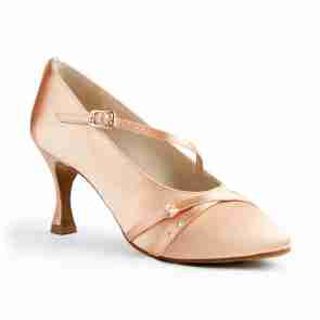 Portdance PD203 Premium Ballroom Dansschoenen Dames Satijn