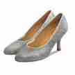 Supadanca 1016 dames ballroomschoenen regenboog zilver binnenzool