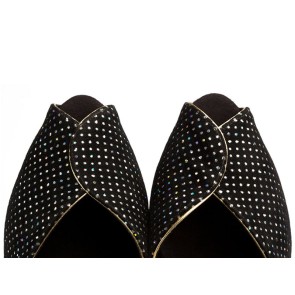 Supadance 1032 dames dansschoenen glitter neus 