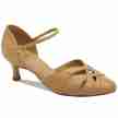 Supadance 1531 dames dansschoenen leer beige