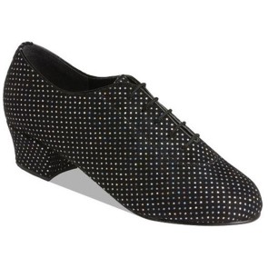 Supadance 3122 dames dansschoenen vetersluiting glitter