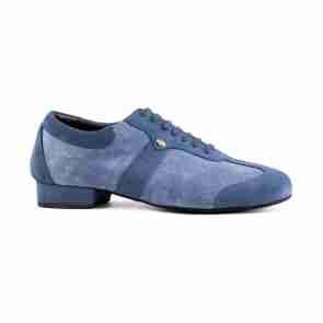 Portdance PD Pietro Street Denim Heren Dansschoenen Suede Zool