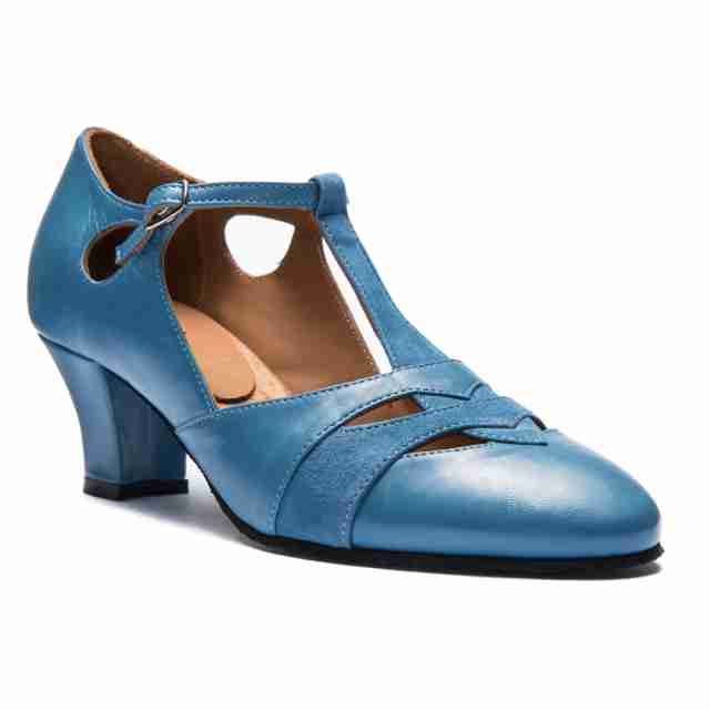 Rumpf Premium Line Swing 9233 dansschoenen licht blauw