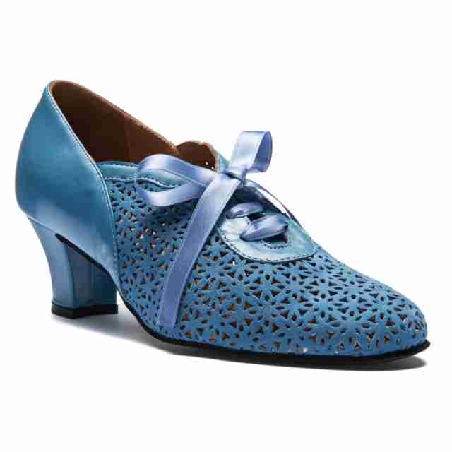 Rumpf Swing 9231 blauwe dansschoenen voor swing