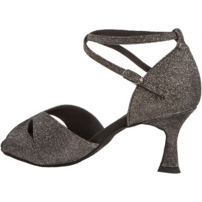 Diamant 181-087-510 latin schoenen voor dames glitter flare hak 