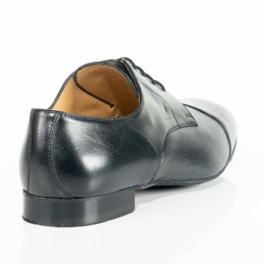 Werner Kern 28011 Turin XXL heren dansschoenen brede voet zwart nappa leer 2cm hakhoogte