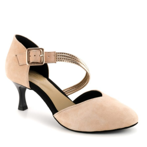 Portdance PD126 Dames Nubuck Dansschoenen