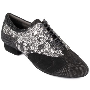 Portdance PD034 Black Fantasy Heren Dansschoenen