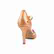 Portdance Pro PD002 Dames Dark Tan Leer hak