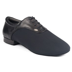 Portdance PD030 dansschoenen leer vetersluiting